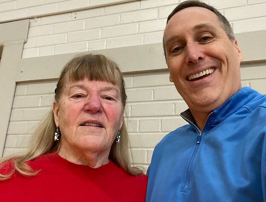 Liz Gersten and Dr. Geoff Emry